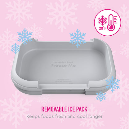 Bentgo® Chill Kids Lunch & Snack Box - Fuchsia/Teal