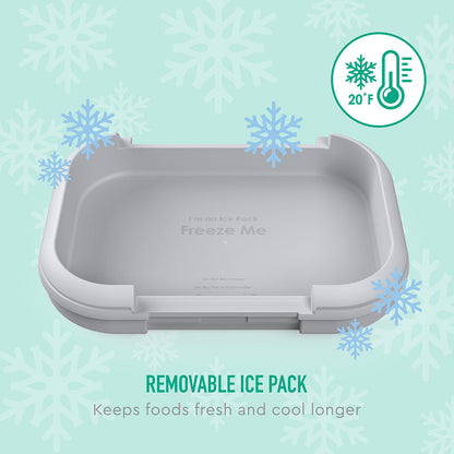 Bentgo® Chill Kids Lunch & Snack Box - Green/Navy
