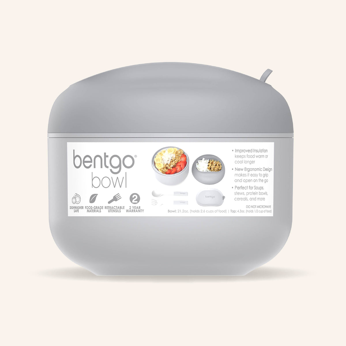 Bentgo® Bowl - Gray | Packaging