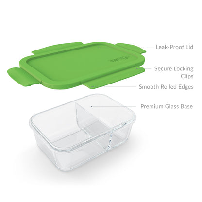 Bentgo Glass Snack Container - Green